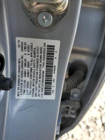 2016 HONDA CIVIC LX - 2HGFC2F56GH542484