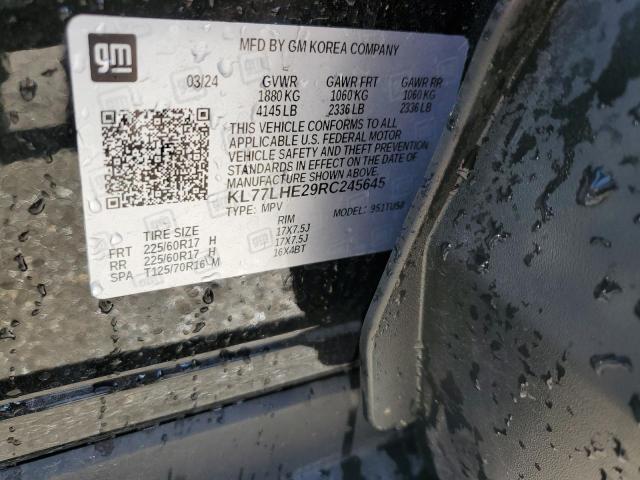 2024 CHEVROLET TRAX 1LT - KL77LHE29RC245645