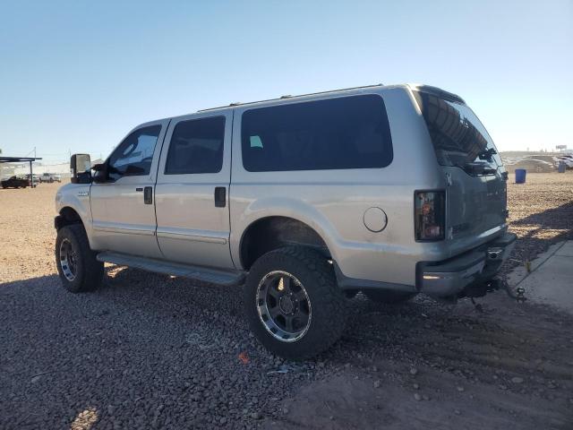 FORD EXCURSION 2005 silver  gas 1FMNU40L65EB83177 photo #3
