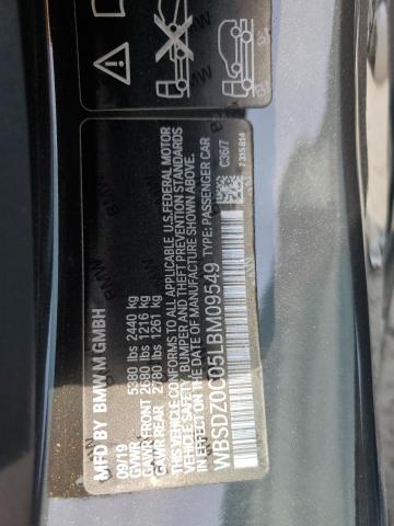 2020 BMW M8 - WBSDZ0C05LBM09549