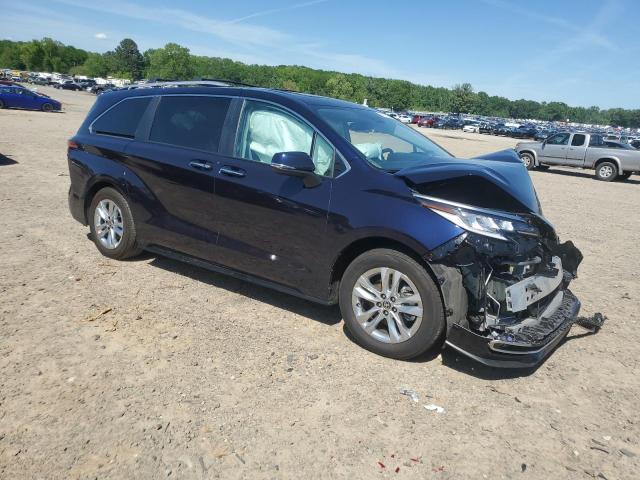 Vin: 5tdzskfc1ps106060, lot: 54187105, toyota sienna limited 20234