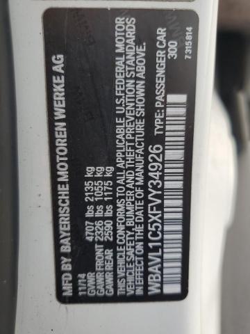 2015 BMW X1 XDRIVE2 - WBAVL1C5XFVY34926