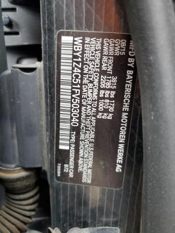 2015 BMW I3 REX - WBY1Z4C51FV503040