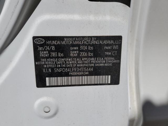 2018 HYUNDAI ELANTRA SE - 5NPD84LF9JH315644
