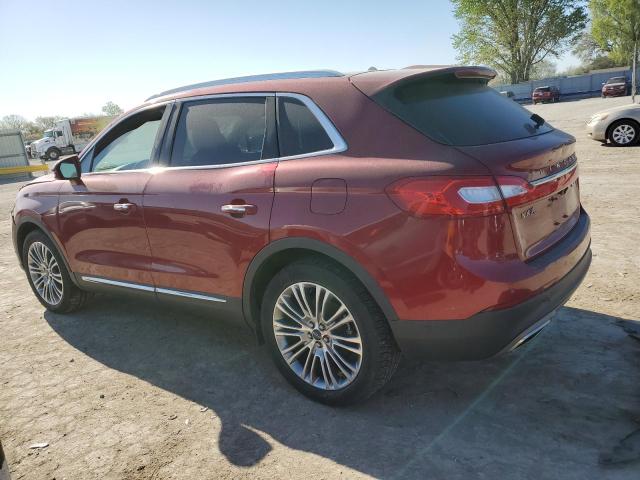 Vin: 2lmpj8lr3gbl27943, lot: 52963805, lincoln mkx reserve 20162