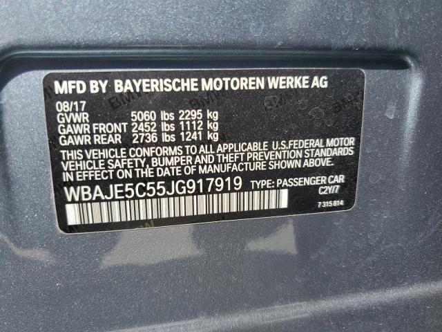 2018 BMW 540 I - WBAJE5C55JG917919
