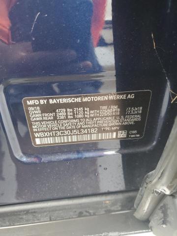 2018 BMW X1 XDRIVE2 - WBXHT3C30J5L34182