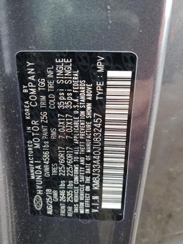 2018 HYUNDAI TUCSON SEL - KM8J33A40JU832457
