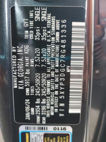 2024 KIA TELLURIDE - 5XYP3DGC7RG481336