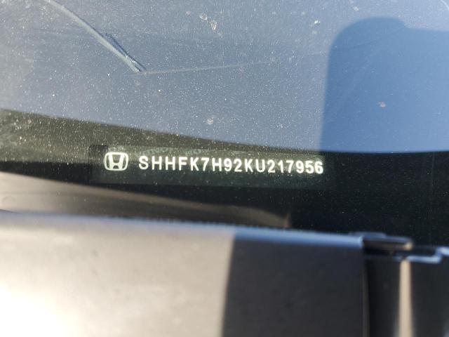2019 HONDA CIVIC SPOR - SHHFK7H92KU217956