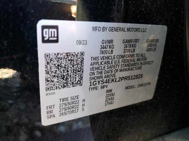 2023 CADILLAC ESCALADE S - 1GYS4EKL2PR512828