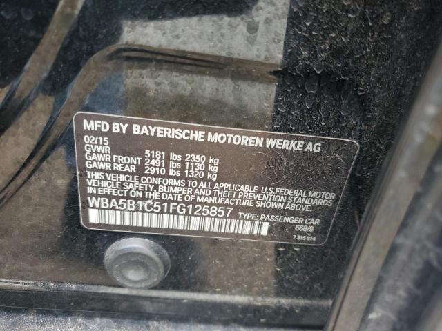 2015 BMW 535 I - WBA5B1C51FG125857