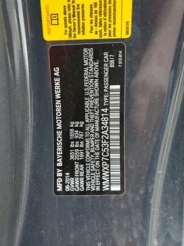 2015 MINI COOPER S - WMWXP7C53F2A34814