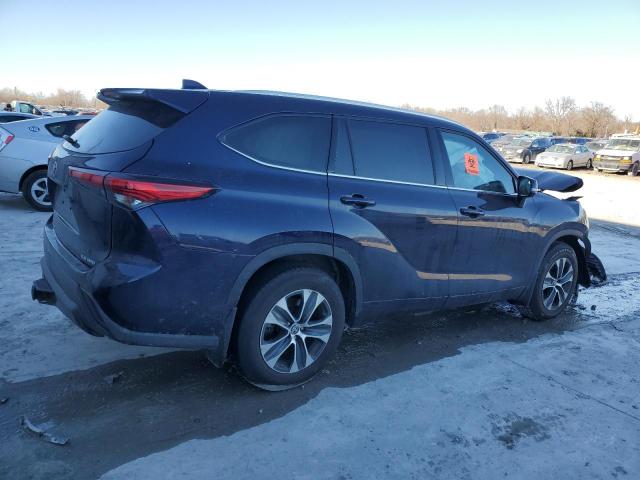 Vin: 5tdgzrbh5ms107592, lot: 54140165, toyota highlander xle 20213