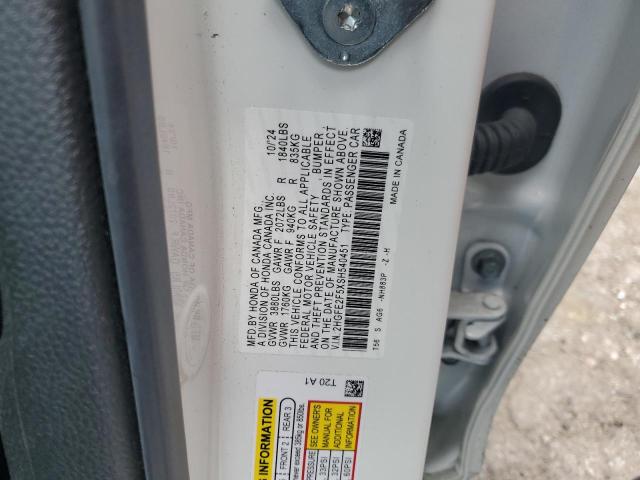 2025 HONDA CIVIC SPOR - 2HGFE2F5XSH540451
