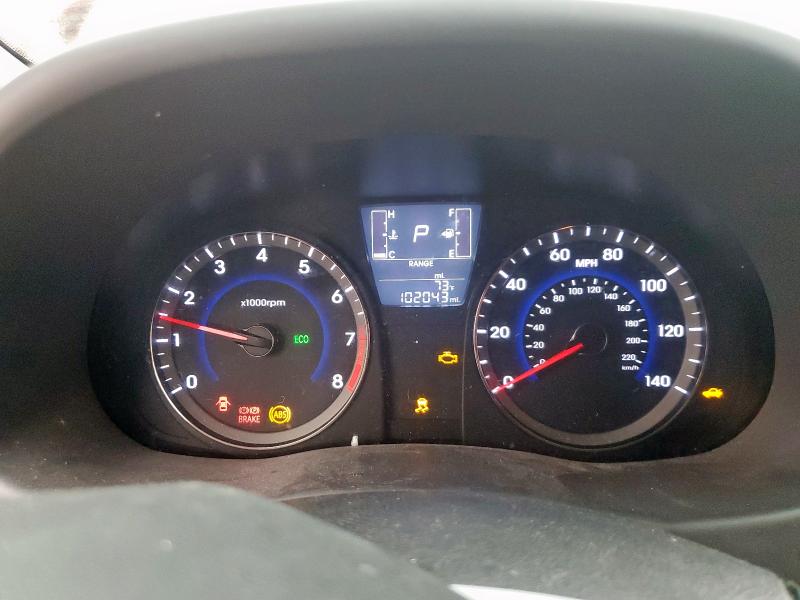 2015 HYUNDAI ACCENT GS KMHCT5AE1FU233555