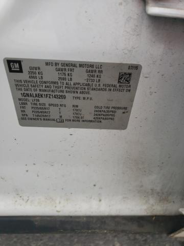 2015 CHEVROLET EQUINOX LS - 1GNALAEK1FZ143269