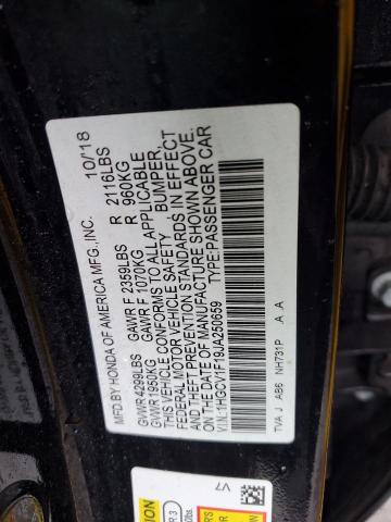 2018 HONDA ACCORD LX - 1HGCV1F19JA250659