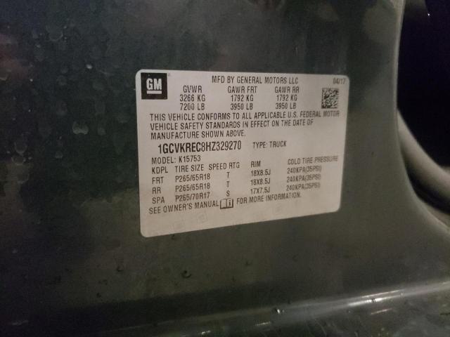 2017 CHEVROLET 1500 1GCVKREC8HZ329270