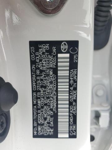 2023 TOYOTA GR COROLLA - JTNABAAE2PA003707