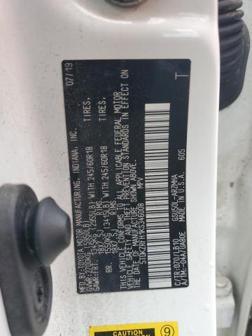 2019 TOYOTA HIGHLANDER - 5TDKZRFH1KS346008