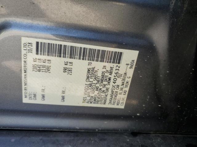 2018 NISSAN MAXIMA 3.5 - 1N4AA6AP3JC405632