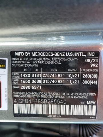 2025 MERCEDES-BENZ GLE 350 4M - 4JGFB4FB8SB285540