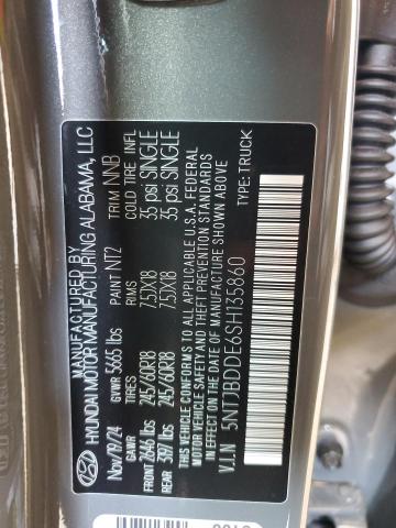 2025 HYUNDAI SANTA CRUZ - 5NTJBDDE6SH135860