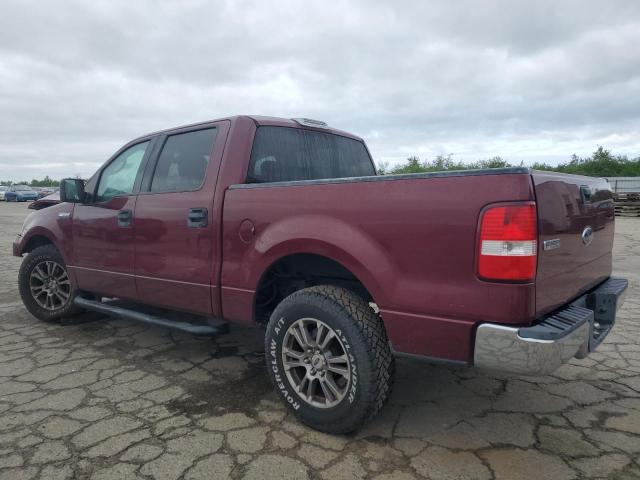 FORD F150 SUPER 2004 burgundy  gas 1FTRW12W64KB97084 photo #3