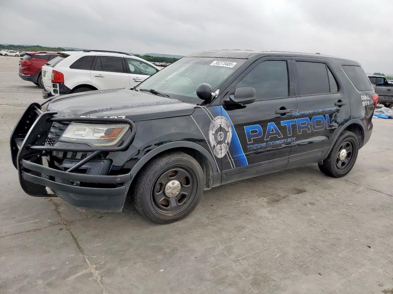 FORD EXPLORER P 2016 black  Gasoline 1FM5K8AR5GGD16437 photo #1
