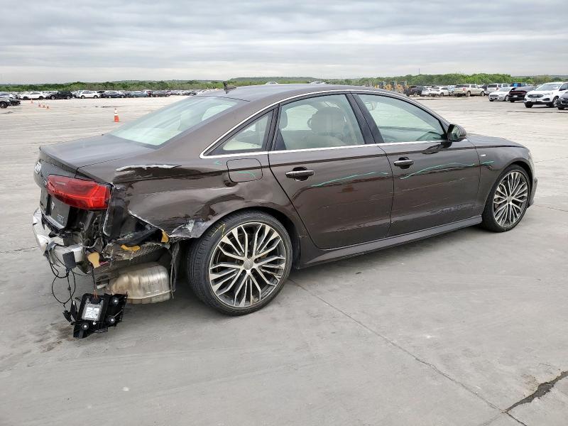 AUDI A6 PREMIUM 2017 brown  gas WAUG8AFC2HN004948 photo #4