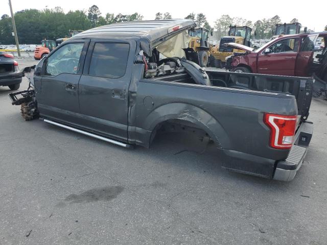 FORD F150 SUPER 2016 gray  gas 1FTEW1C86GFA28744 photo #3
