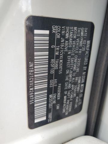 JN1BJ1CVXLW268755 2020 NISSAN ROGUE