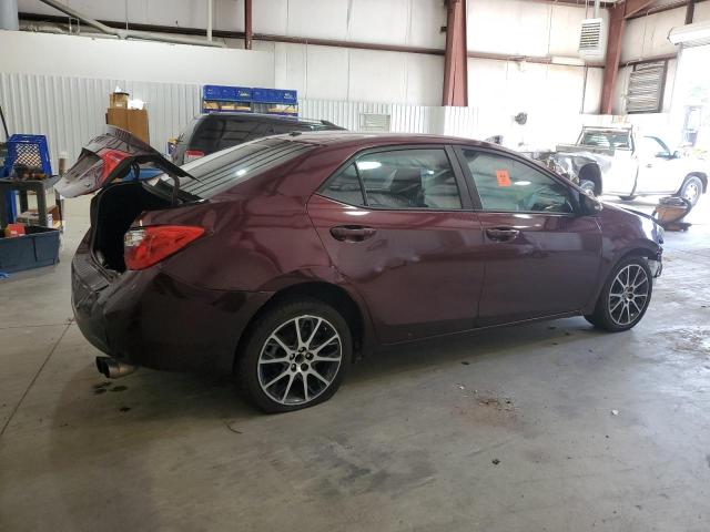 TOYOTA COROLLA L 2017 burgundy  gas 5YFBURHE8HP641559 photo #4