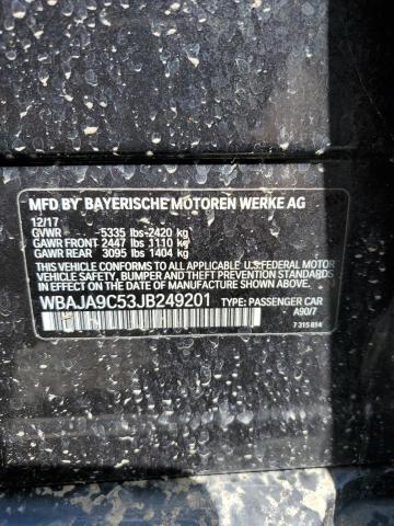 2018 BMW 530E WBAJA9C53JB249201