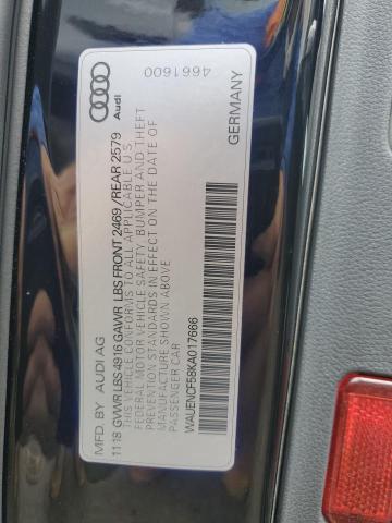 2019 AUDI A5 PREMIUM WAUENCF58KA017666
