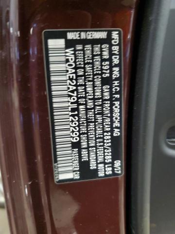 2018 PORSCHE PANAMERA 4 WP0AE2A79JL129299