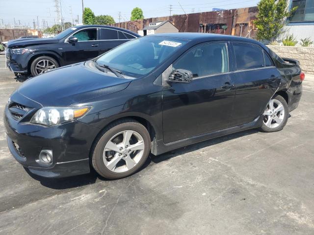 TOYOTA COROLLA BA 2013 black  gas 5YFBU4EE9DP133943 photo #1