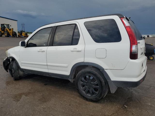 HONDA CR-V SE 2005 white  gas JHLRD78975C013425 photo #3