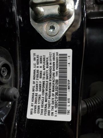 2020 HONDA CIVIC EX - 19XFC1F36LE021200