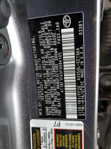 2015 TOYOTA CAMRY LE - 4T1BF1FKXFU084105