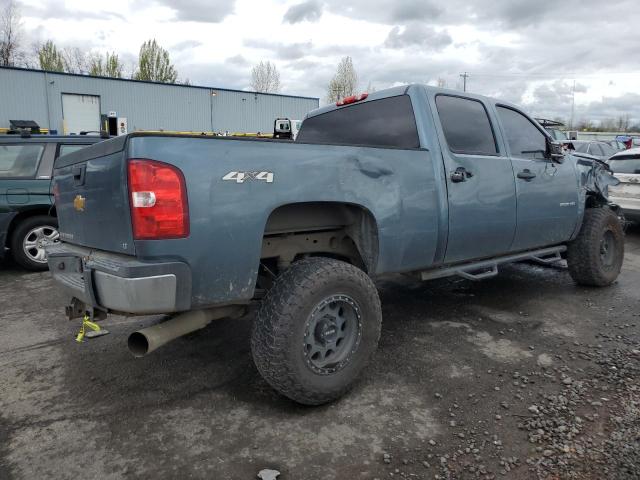 CHEVROLET SILVERADO 2014 teal  diesel 1GC1KXC87EF190134 photo #4