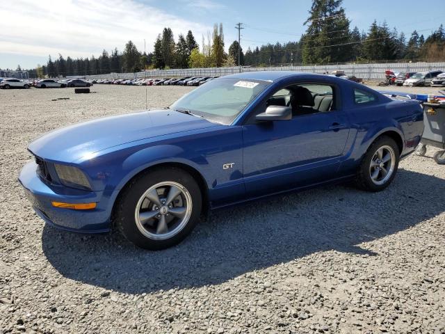 FORD MUSTANG GT 2006 blue  gas 1ZVHT82HX65167566 photo #1