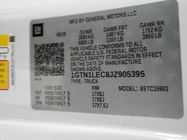 2018 GMC SIERRA C15 - 1GTN1LEC8JZ905395