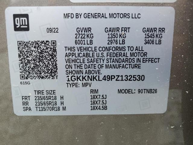 2023 GMC ACADIA SLE - 1GKKNKL49PZ132530