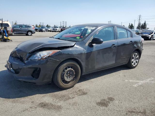 MAZDA 3 I 2012 black  gas JM1BL1UG0C1642729 photo #1