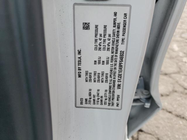 2023 TESLA MODEL 3 - 5YJ3E1EA9PF646932