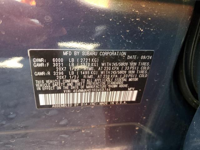 2024 SUBARU ASCENT ONY 4S4WMAHD1R3458746