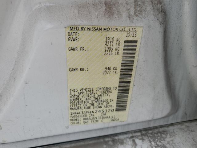 2014 NISSAN ALTIMA 2.5 - 1N4AL3AP4EN245120