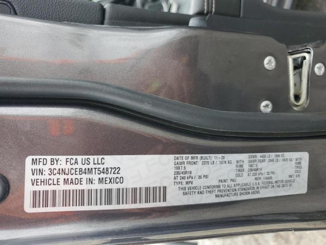2021 JEEP COMPASS 80 3C4NJCEB4MT548722